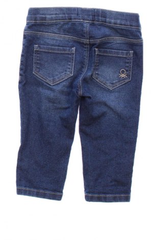Blugi pentru copii United Colors Of Benetton, Mărime 9-12m/ 74-80 cm, Culoare Albastru, Preț 72,03 Lei