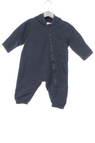 Kinder Overall Hessnatur, Größe 6-9m/ 68-74 cm, Farbe Grau, Preis 24,49 €