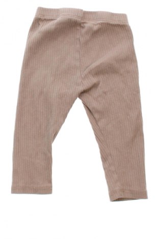 Dziecięce legginsy H&M, Rozmiar 9-12m/ 74-80 cm, Kolor Beżowy, Cena 32,18 zł