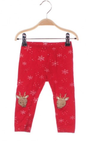 Dziecięce legginsy Unbranded, Rozmiar 9-12m/ 74-80 cm, Kolor Czerwony, Cena 32,32 zł