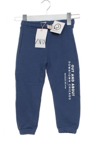 Dziecięce legginsy Zara, Rozmiar 2-3y/ 98-104 cm, Kolor Niebieski, Cena 34,48 zł