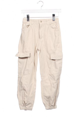 Dětské kalhoty  Bershka, Velikost 9-10y/ 140-146 cm, Barva Béžová, Cena  266,00 Kč