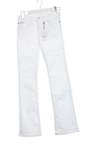 Kinderhose Calvin Klein Jeans, Größe 12-13y/ 158-164 cm, Farbe Weiß, Preis 27,99 €