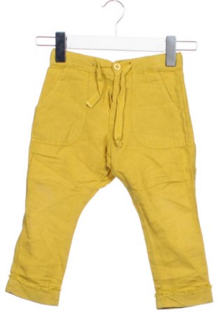 Dziecięce spodnie Emile & Ida, Rozmiar 18-24m/ 86-98 cm, Kolor Żółty, Cena 94,25 zł