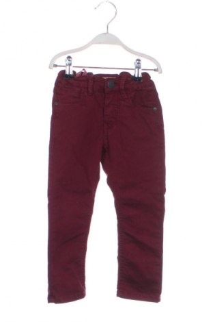 Детски панталон Zara, Размер 2-3y/ 98-104 см, Цвят Червен, Цена 14,00 лв.