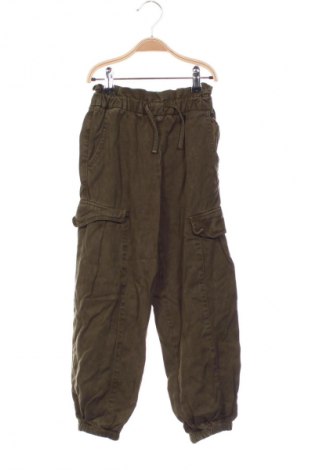 Dětské kalhoty  Zara, Velikost 6-7y/ 122-128 cm, Barva Zelená, Cena  177,00 Kč