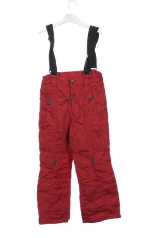 Детски панталон за зимни спортове Brugi, Размер 7-8y/ 128-134 см, Цвят Червен, Цена 24,99 лв.