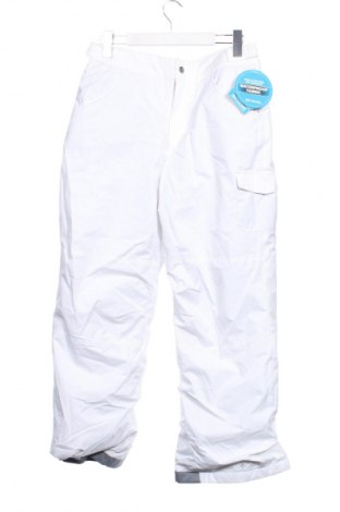 Kinderhose für Wintersport Columbia, Größe 13-14y/ 164-168 cm, Farbe Weiß, Preis € 77,69