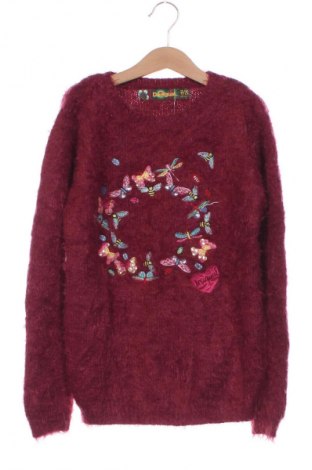 Dětský svetr  Desigual, Velikost 7-8y/ 128-134 cm, Barva Červená, Cena  519,00 Kč