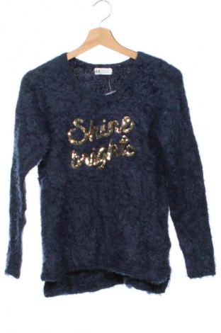 Dětský svetr  H&M, Velikost 10-11y/ 146-152 cm, Barva Modrá, Cena  219,00 Kč