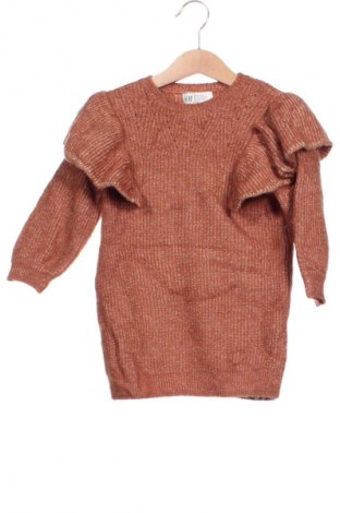 Pulover pentru copii H&M, Mărime 18-24m/ 86-98 cm, Culoare Maro, Preț 43,99 Lei