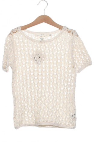 Dziecięcy sweter H&M L.O.G.G., Rozmiar 4-5y/ 110-116 cm, Kolor ecru, Cena 39,05 zł
