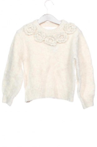 Детски пуловер Zara, Размер 6-7y/ 122-128 см, Цвят Екрю, Цена 8,18 €