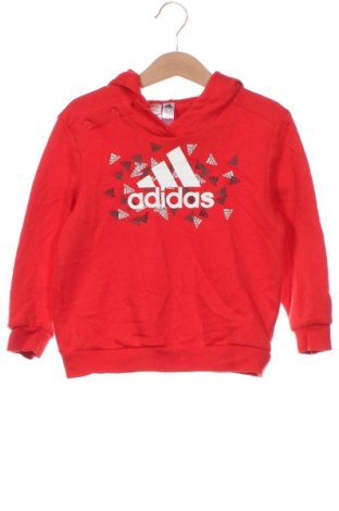Παιδικό φούτερ Adidas, Μέγεθος 3-4y/ 104-110 εκ., Χρώμα Κόκκινο, Τιμή 26,99 €