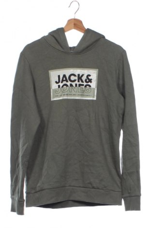 Gyerek sweatshirt Jack & Jones, Méret 15-18y / 170-176 cm, Szín Zöld, Ár 6 119 Ft