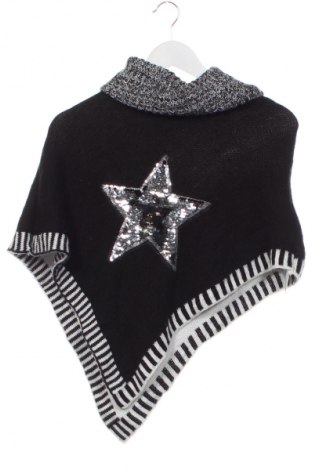 Kinderponcho Unbranded, Größe 9-10y/ 140-146 cm, Farbe Schwarz, Preis € 11,99