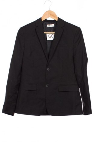 Детско сако H&M, Размер 13-14y/ 164-168 см, Цвят Черен, Цена 30,99 лв.