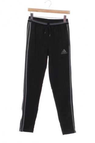 Детско спортно долнище Adidas, Размер 12-13y/ 158-164 см, Цвят Черен, Цена 48,99 лв.