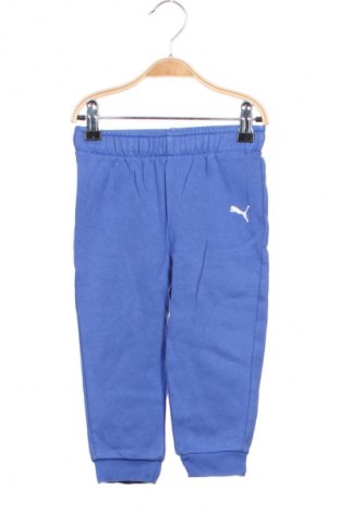 Dziecięce spodnie sportowe PUMA, Rozmiar 12-18m/ 80-86 cm, Kolor Niebieski, Cena 78,16 zł