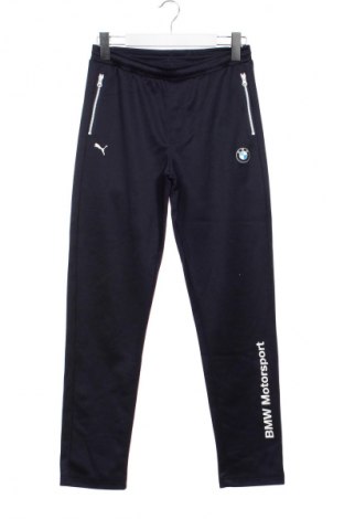 Детско спортно долнище PUMA, Размер 12-13y/ 158-164 см, Цвят Син, Цена 33,82 лв.
