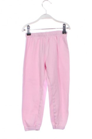 Детско спортно долнище Unbranded, Размер 3-4y/ 104-110 см, Цвят Розов, Цена 25,00 лв.