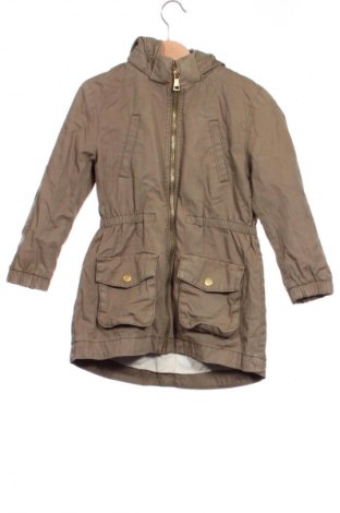 Детско яке H&M, Размер 5-6y/ 116-122 см, Цвят Зелен, Цена 32,00 лв.