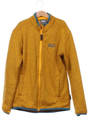 Детско яке Jack Wolfskin, Размер 10-11y/ 146-152 см, Цвят Жълт, Цена 53,01 лв.