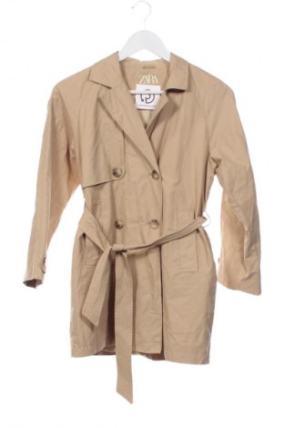 Kinderjacke Zara, Größe 8-9y/ 134-140 cm, Farbe Beige, Preis 10,30 €