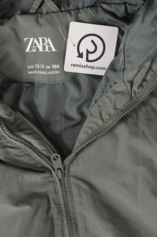 Dziecięca kurtka Zara, Rozmiar 12-13y/ 158-164 cm, Kolor Zielony, Cena 45,98 zł
