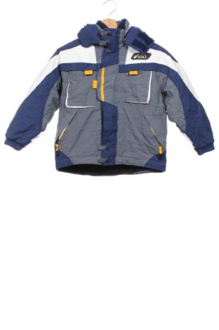 Детско яке за зимни спортове ASICS, Размер 7-8y/ 128-134 см, Цвят Многоцветен, Цена 69,99 лв.