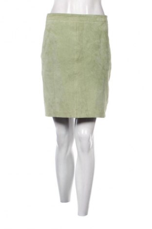 Кожена пола Edited, Размер M, Цвят Зелен, Цена 68,02 лв.