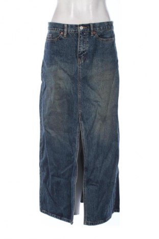 Skórzana spódnica Gap, Rozmiar L, Kolor Niebieski, Cena 156,32 zł