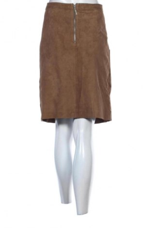 Skórzana spódnica Kookai, Rozmiar L, Kolor Beżowy, Cena 212,07 zł