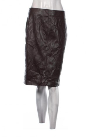 Bőrszoknya Mango, Méret M, Szín Barna, Ár 3 739 Ft