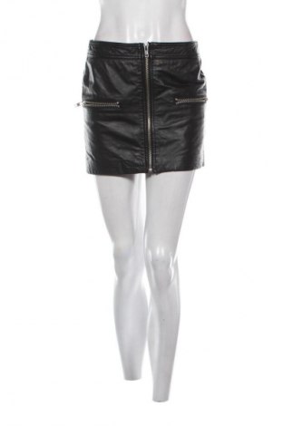 Bőrszoknya Mango, Méret M, Szín Fekete, Ár 32 800 Ft