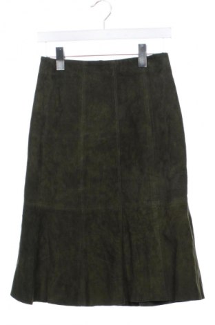 Skórzana spódnica Reserved, Rozmiar XS, Kolor Zielony, Cena 82,99 zł