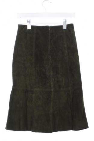 Skórzana spódnica Reserved, Rozmiar XS, Kolor Zielony, Cena 82,99 zł