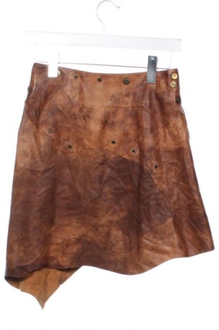 Kožená sukňa  Rocco Barocco, Veľkosť XS, Farba Hnedá, Cena  41,95 €