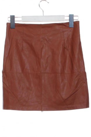 Lederrock Sinsay, Größe XS, Farbe Braun, Preis € 10,00