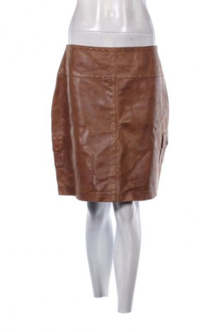Kožená sukně  The Barn, Velikost L, Barva Béžová, Cena  742,00 Kč