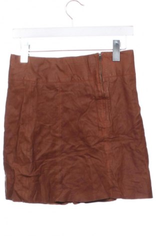 Lederrock Zara, Größe M, Farbe Braun, Preis 45,99 €