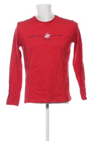 Bluză de bărbați Beverly Hills Polo Club, Mărime L, Culoare Roșu, Preț 71,99 Lei