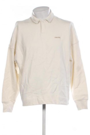 Męska bluzka Calvin Klein Jeans, Rozmiar M, Kolor ecru, Cena 186,99 zł