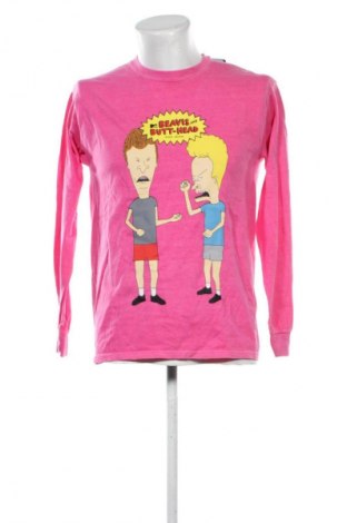 Мъжка блуза NIGHT ADDICT, Размер S, Цвят Розов, Цена 62,99 лв.