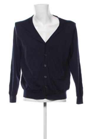 Herren Strickjacke Benvenuto, Größe L, Farbe Blau, Preis € 85,04