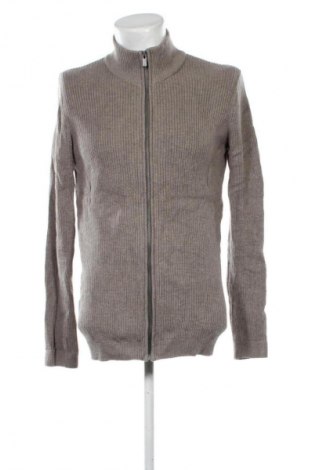 Jachetă tricotată de bărbați Dressmann, Mărime L, Culoare Bej, Preț 151,99 Lei