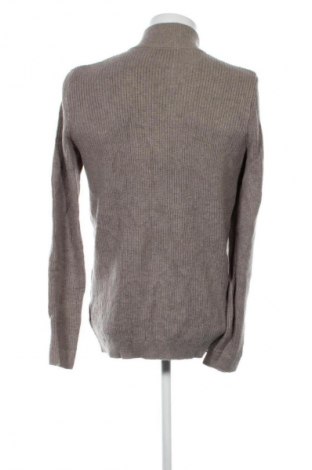 Jachetă tricotată de bărbați Dressmann, Mărime L, Culoare Bej, Preț 151,99 Lei