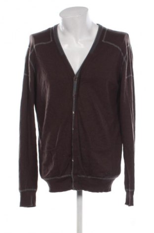 Herren Strickjacke Gaudi, Größe XXL, Farbe Braun, Preis 26,99 €