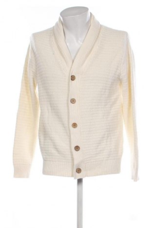 Herren Strickjacke Hampton Republic, Größe M, Farbe Ecru, Preis € 72,99