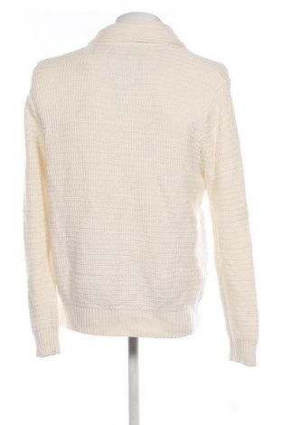 Herren Strickjacke Hampton Republic, Größe M, Farbe Ecru, Preis € 72,99